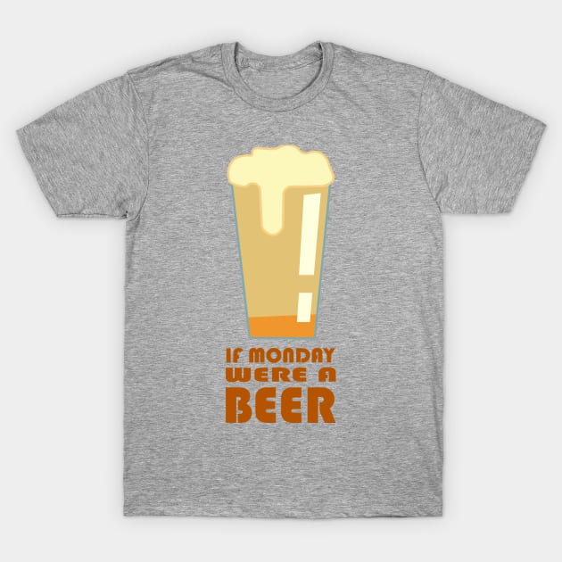 Beer Monday T-Shirt by Drunken T-shirts